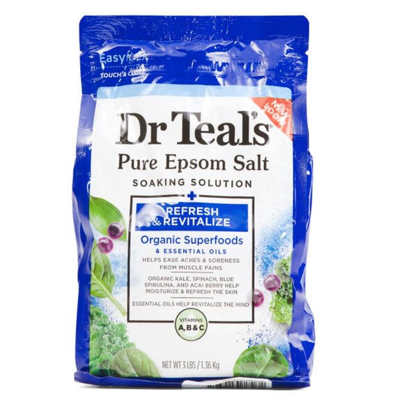 DR TEALS multi 3lb Refresh And Revitalize Pure Epsom Salt - Picture 1 of 1